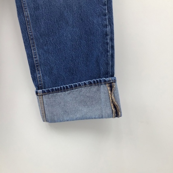 Universal Thread Mid-Rise 908 Baggy Fit Denim Jeans Rolled Hem - Picture 4 of 9